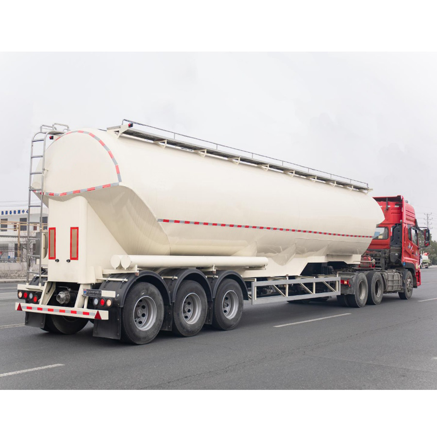 55CBM Low Density Dry Powder Tank Semi-trailer