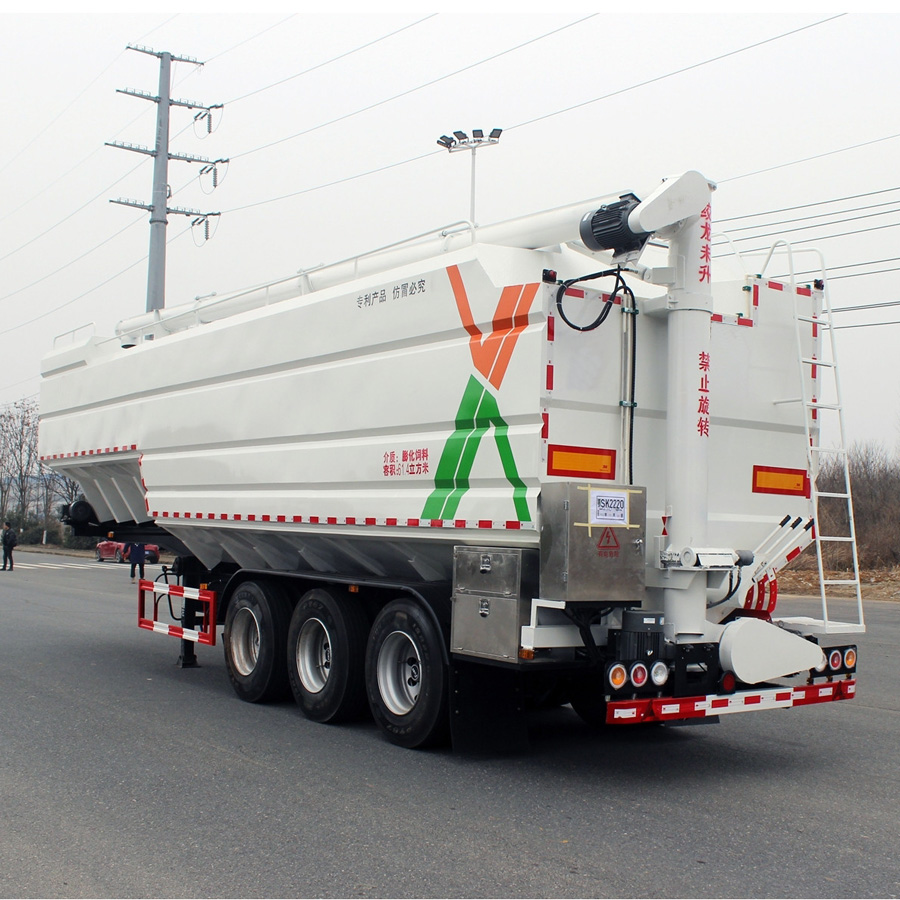 65CBM Bulk Feed Transport Trailer