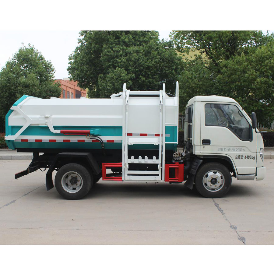 Foton 4x2 Side Loader Garbage Truck