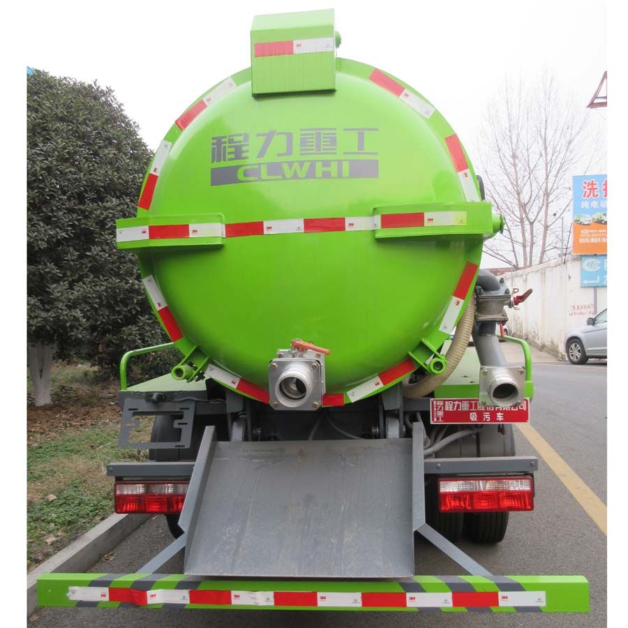 Dongfeng 5m3 vacuum suction truck