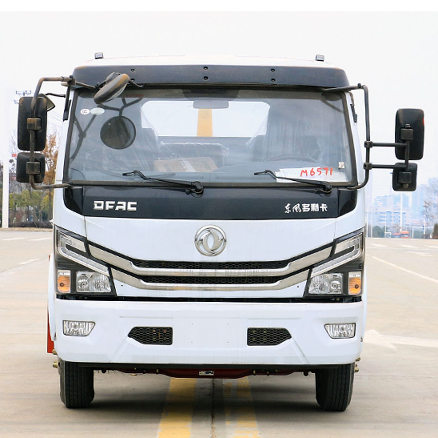 Dongfeng 8CBM Hook Loader Garbage Truck