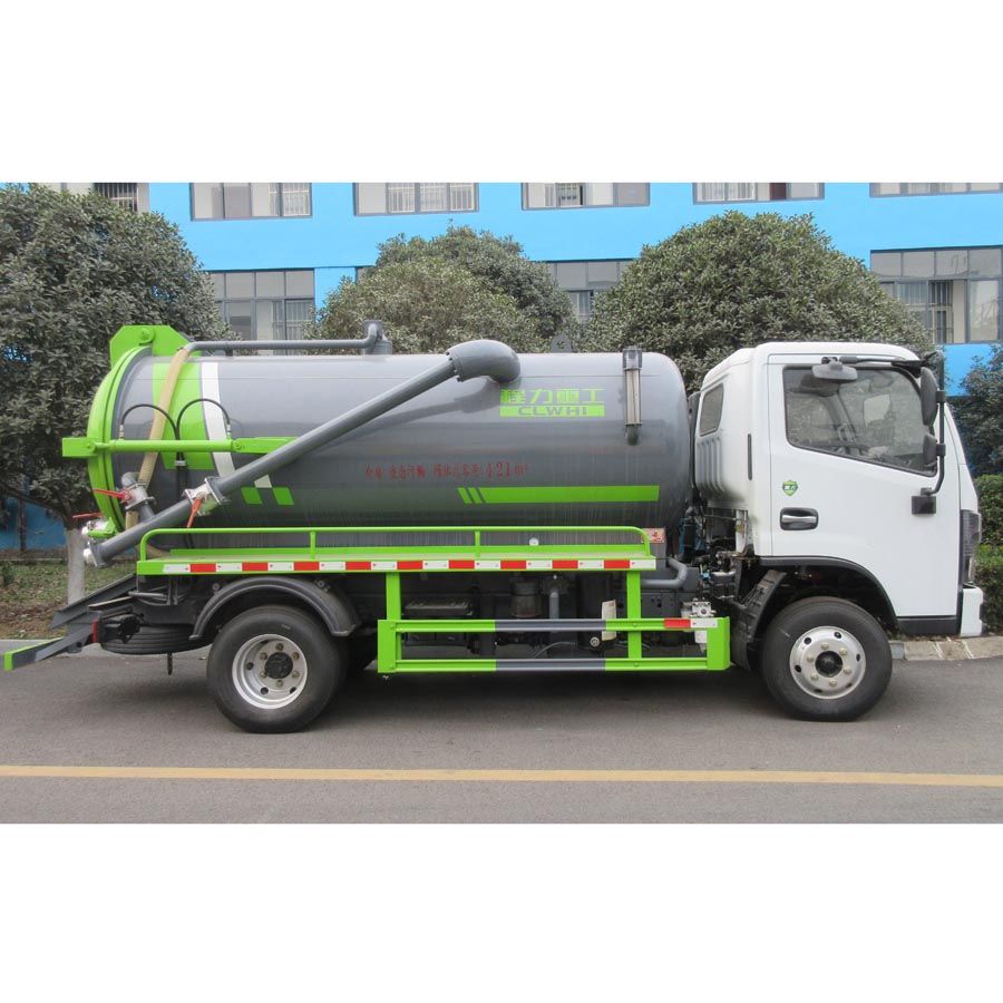 Dongfeng 5m3 vacuum suction truck