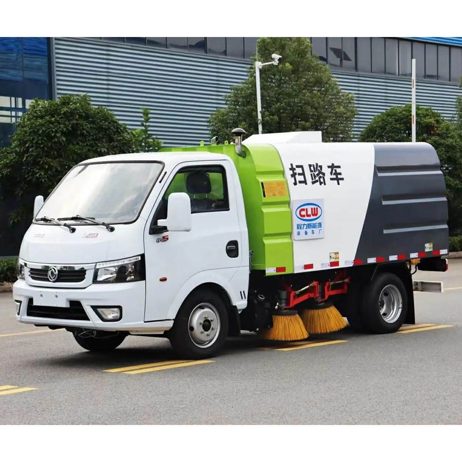 China small road sweeper truck