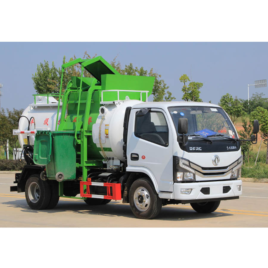 Dongfeng 5000Liters Restaurant Cooking Garbage Collector Truck