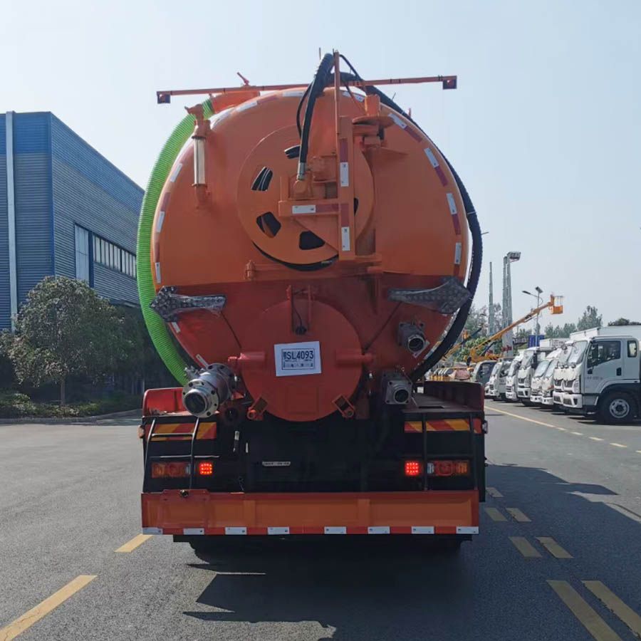 High quality 30CBM combined jetting vacuum truck