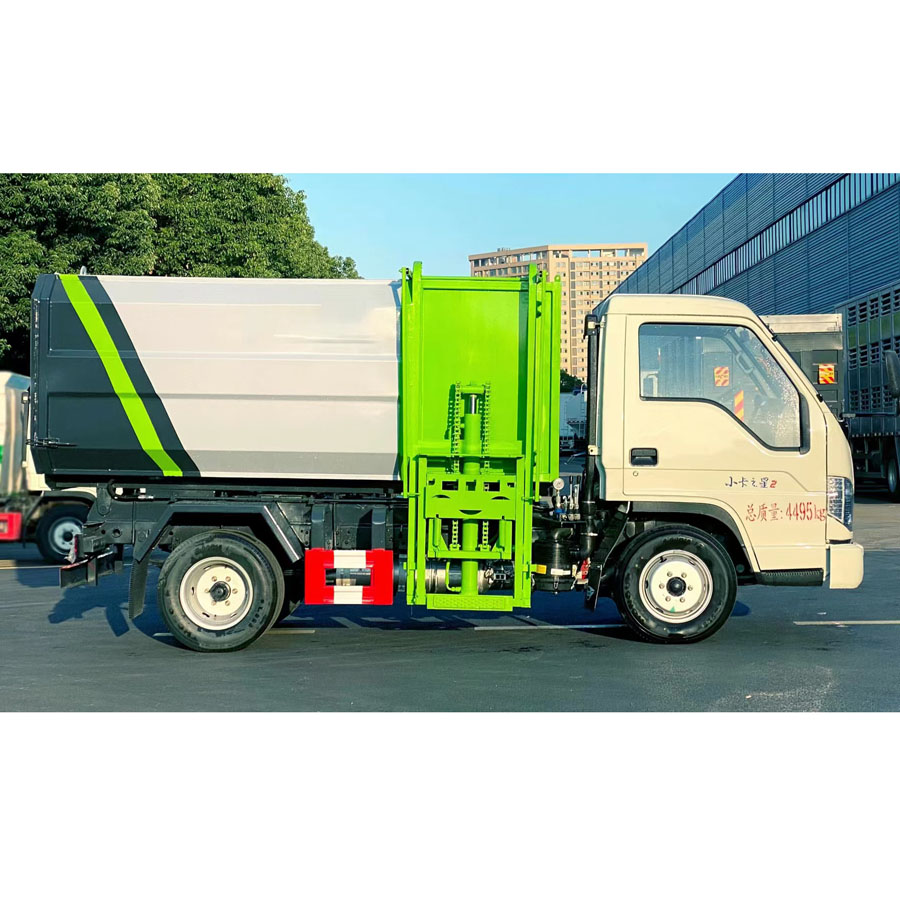 Foton 4x2 Side Loader Garbage Truck