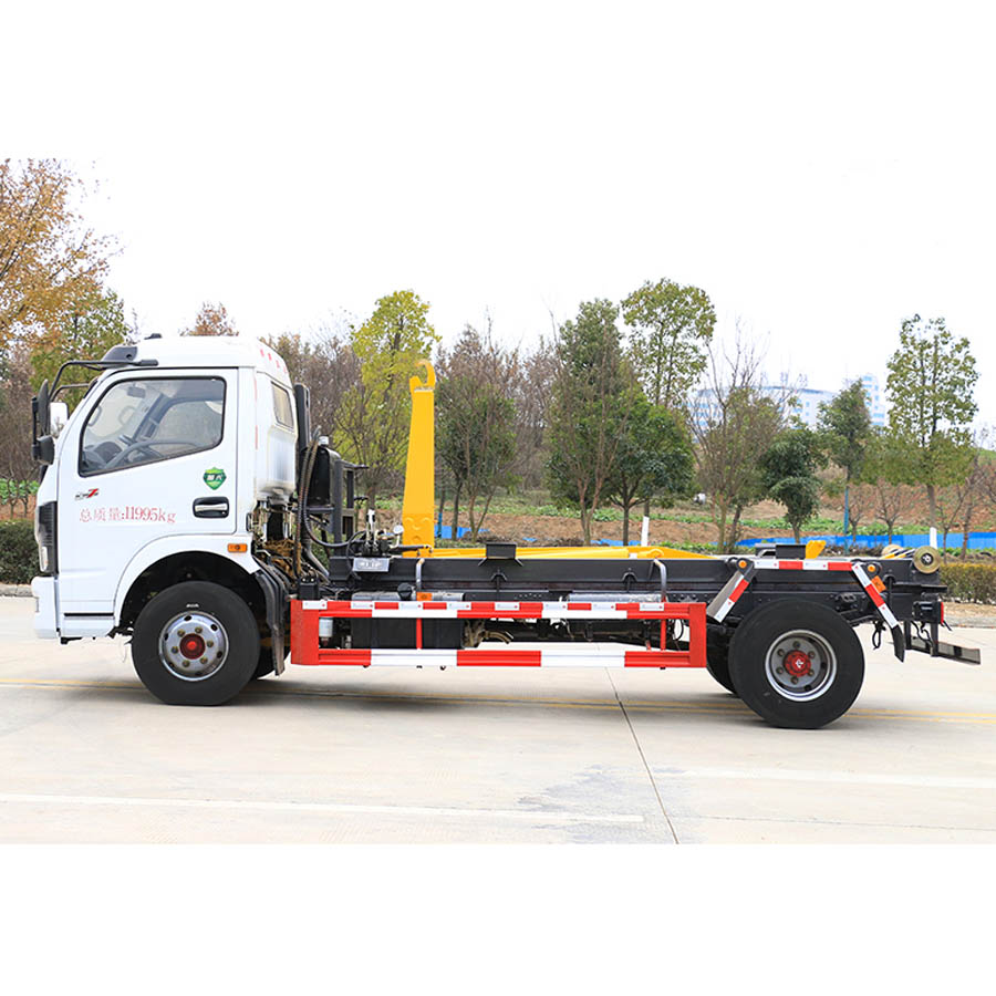 Dongfeng 8CBM Hook Loader Garbage Truck