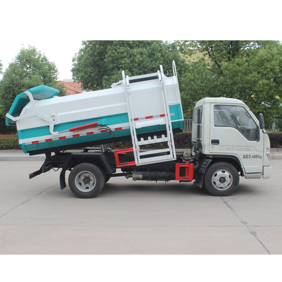 Foton 4x2 Side Loader Garbage Truck