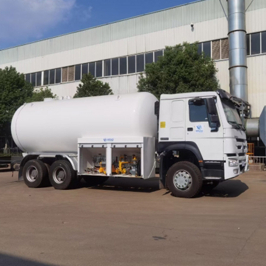 Howo 20m3 LPG Gas Refueling Tank Truck