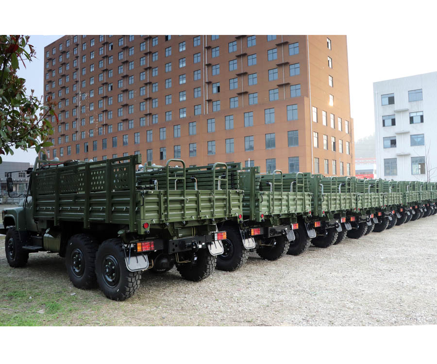 Off Road 6x6 Military Lorry Truck