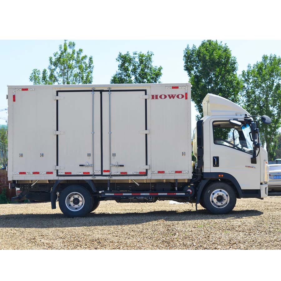 Howo 4x2 Van Box Truck