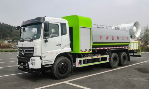 Dongfeng K6 Dust Suppression Truck-Rear Dual Axle-60 meters