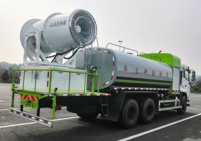 Dongfeng K6 Dust Suppression Truck-Rear Dual Axle-60 meters