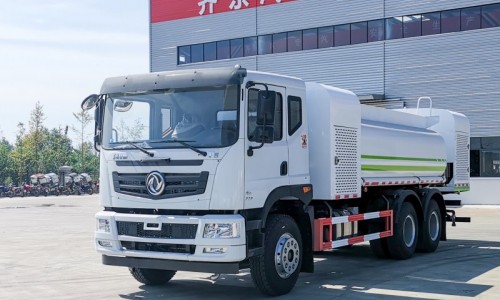 Dongfeng T5 Dust Blasting Truck-Rear Double Axle