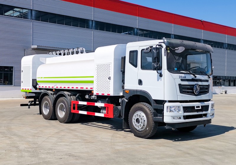 Dongfeng T5 Dust Blasting Truck-Rear Double Axle