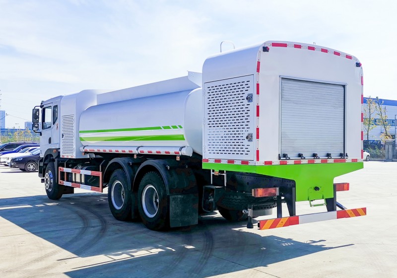 Dongfeng T5 Dust Blasting Truck-Rear Double Axle