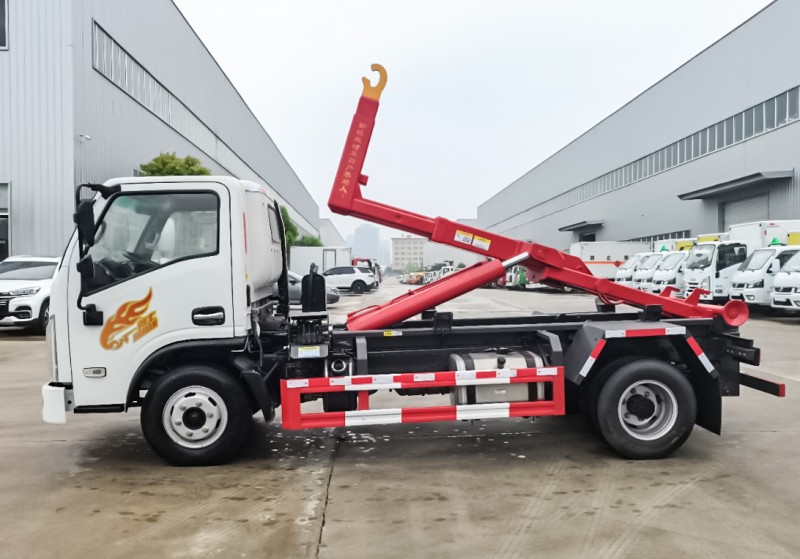 Heavy Duty Truck-Hauman Hook Boom Truck-Wheelbase 3280-Telescopic Arm