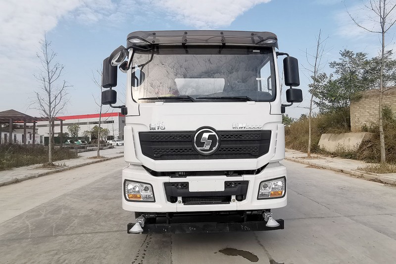 Shaanqi Delong Dust Suppression Vehicle - Rear Double Axle - Square Tank Volume 19 Square - 60m Fog 