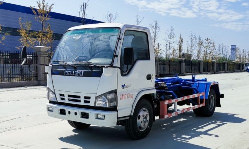 Isuzu Hook-arm Garbage Truck-Wheelbase 3360-Telescopic Arm