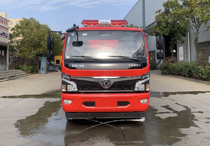 Dongfeng D7 Firefighting Sprinkler - Rear-mounted Pump Box - 9 square meters