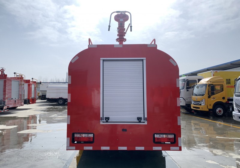 Dongfeng D7 Firefighting Sprinkler - Rear-mounted Pump Box - 9 square meters