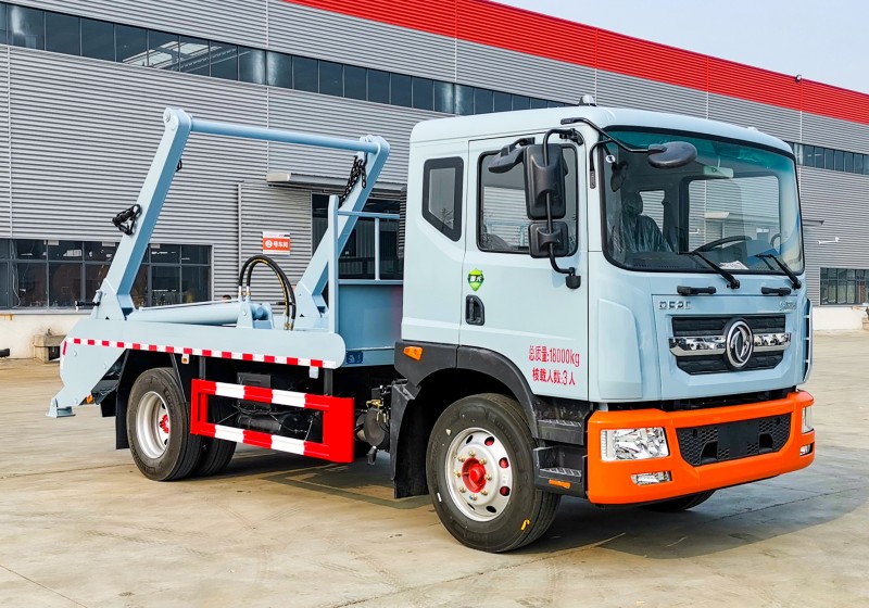 Dongfeng D9 Swing Arm Garbage Truck