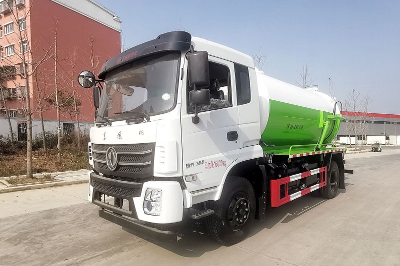 Dongfeng K6 Suction Truck-Wheelbase 3950-Volume 12 square meters