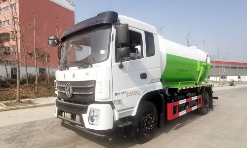 Dongfeng K6 Suction Truck-Wheelbase 3950-Volume 12 square meters