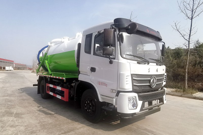 Dongfeng K6 Suction Truck-Wheelbase 3950-Volume 12 square meters