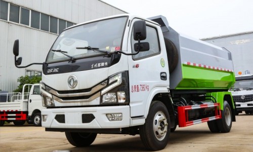 Dongfeng D6 Bucket Trash Truck - Volume 5 square metres