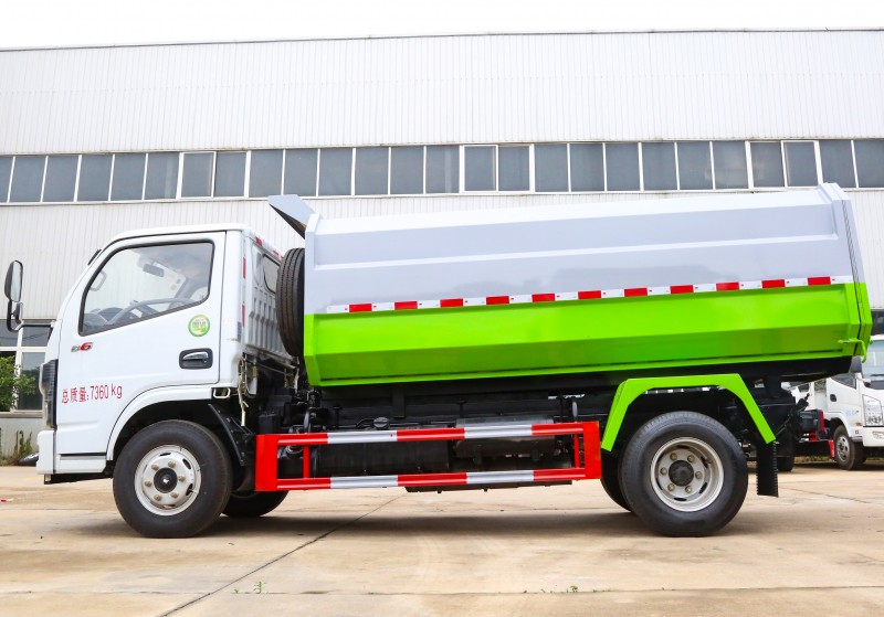 Dongfeng D6 Bucket Trash Truck - Volume 5 square metres