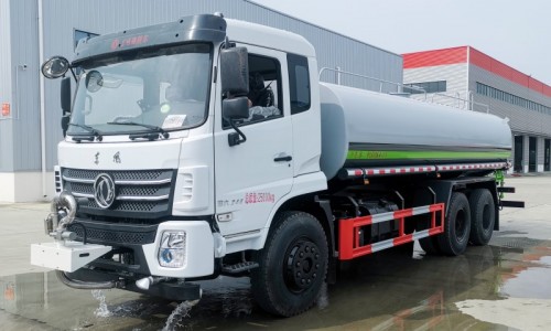 Dongfeng K6 water sprinkler truck - rear double axle - volume 20 square meters