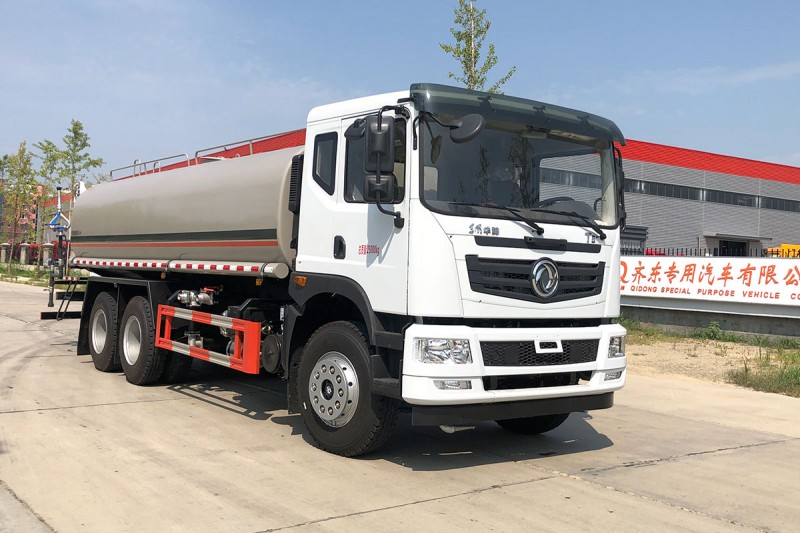 Dongfeng Huashen T5 sprinkler truck - rear double axle - 20 square fog cannon 30 meters