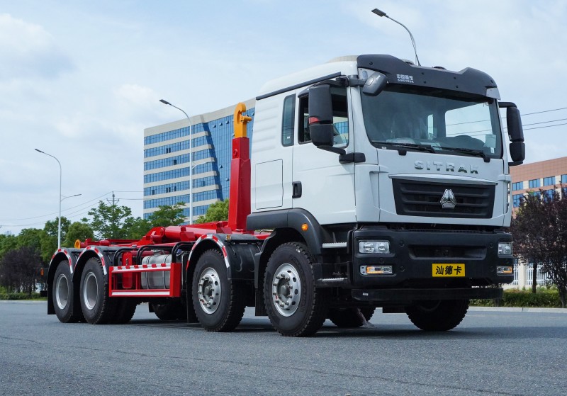 Shanteka Shanteka Hook-arm Garbage Truck-Front Four Rear Eight-30 tons