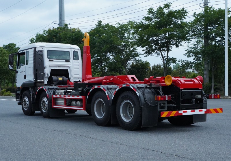 Shanteka Shanteka Hook-arm Garbage Truck-Front Four Rear Eight-30 tons