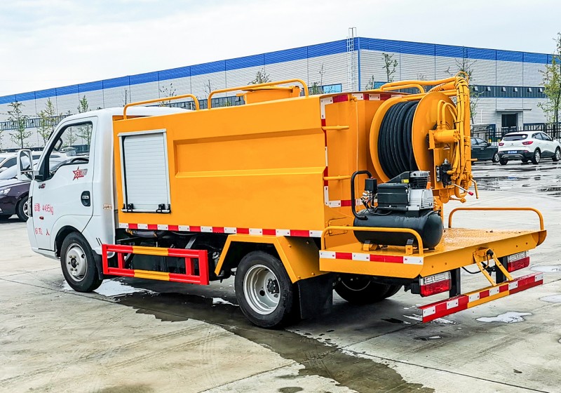 Dongfeng Touyi Wash Truck - Wheelbase 2800 - Volume 3 square meters