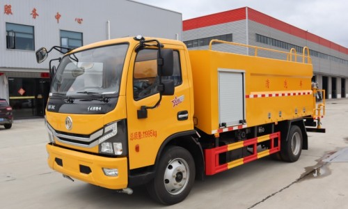 Dongfeng D7 Wash Truck-Wheelbase 3800-Volume 8.5 square meters