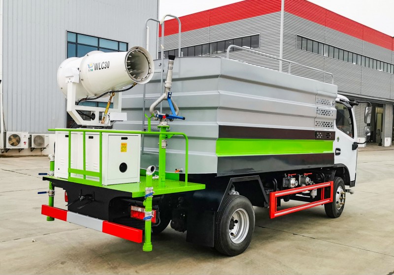 Dongfeng D6 Blue Label Dust Suppression Truck-5-7 square meters-30 meters