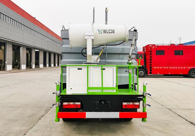 Dongfeng D6 Blue Label Dust Suppression Truck-5-7 square meters-30 meters