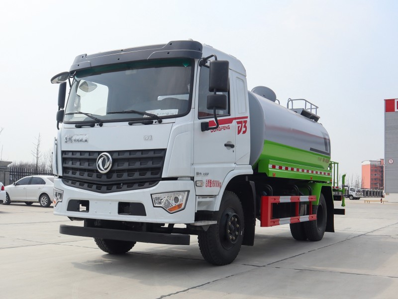 Dongfeng D3 Dust Suppression Vehicle-Wheelbase 3950-Round Tank 12 Square-30 meters