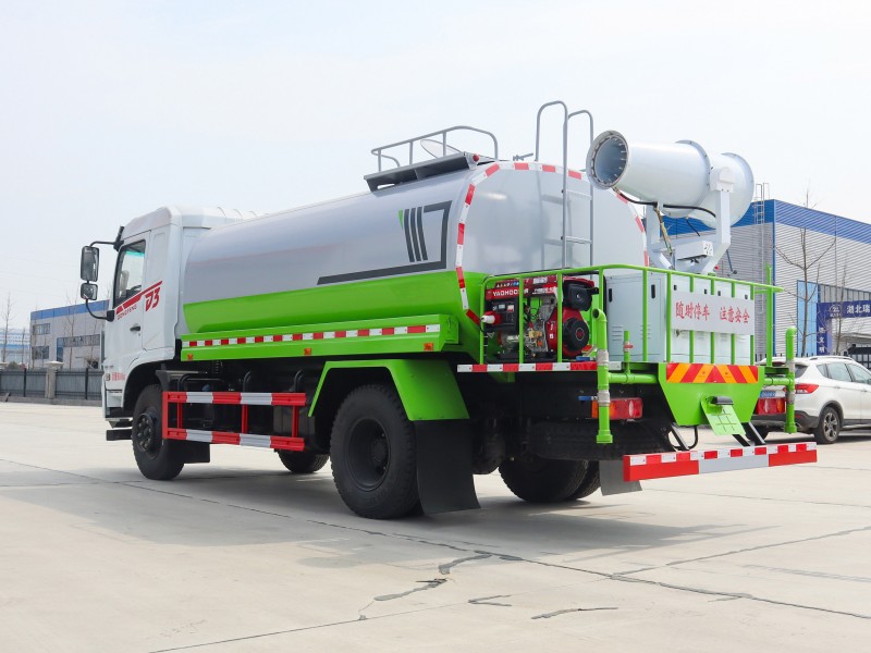 Dongfeng D3 Dust Suppression Vehicle-Wheelbase 3950-Round Tank 12 Square-30 meters