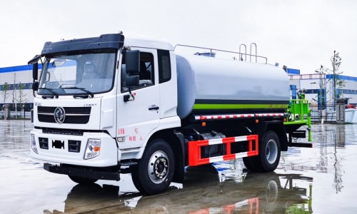 Dongfeng F9 Dust Suppression Vehicle-Wheelbase 3950-Round Tank 12 Square-30 meters