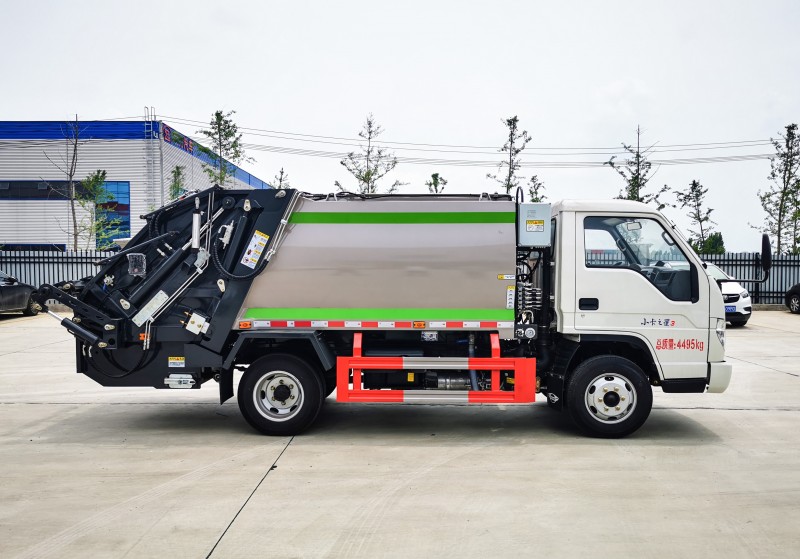 Foton Era Compressed Trash Truck-Wheelbase 2850-Blue License-Volume 5.5 square meters