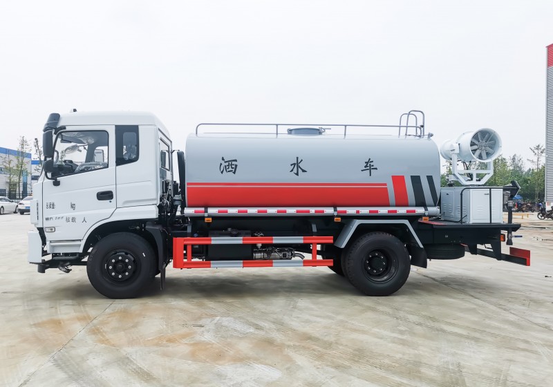 Dongfeng K6 Dust Suppression Vehicle-Wheelbase 3950-Circular Tank 12 Square-30 meters