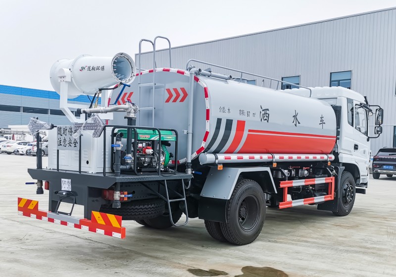 Dongfeng K6 Dust Suppression Vehicle-Wheelbase 3950-Circular Tank 12 Square-30 meters