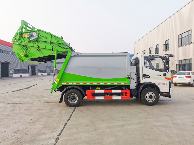 JAC Junling V3 Compressed Trash Truck-7Pcs