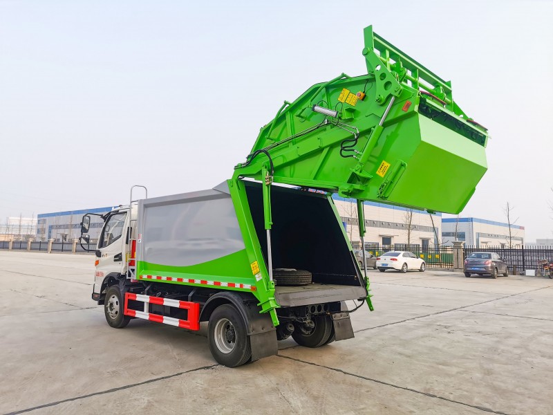 JAC Junling V3 Compressed Trash Truck-7Pcs