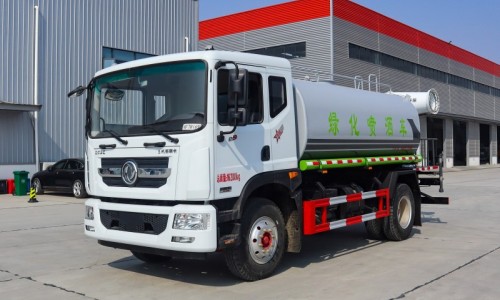 Dongfeng D9 Dust Suppression Vehicle-Wheelbase 3950-Round Tank 12 Square-30 meters