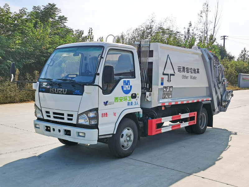 Isuzu Compacted Garbage Truck-7pcs