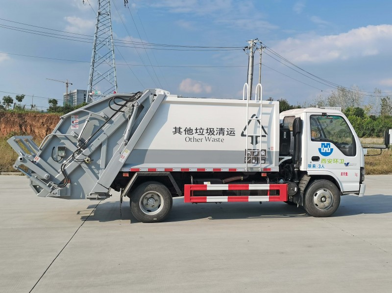 Isuzu Compacted Garbage Truck-7pcs